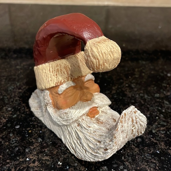 The Herold Collection signed Father Christmas figurine and sleeping half moon - Picture 2 of 7